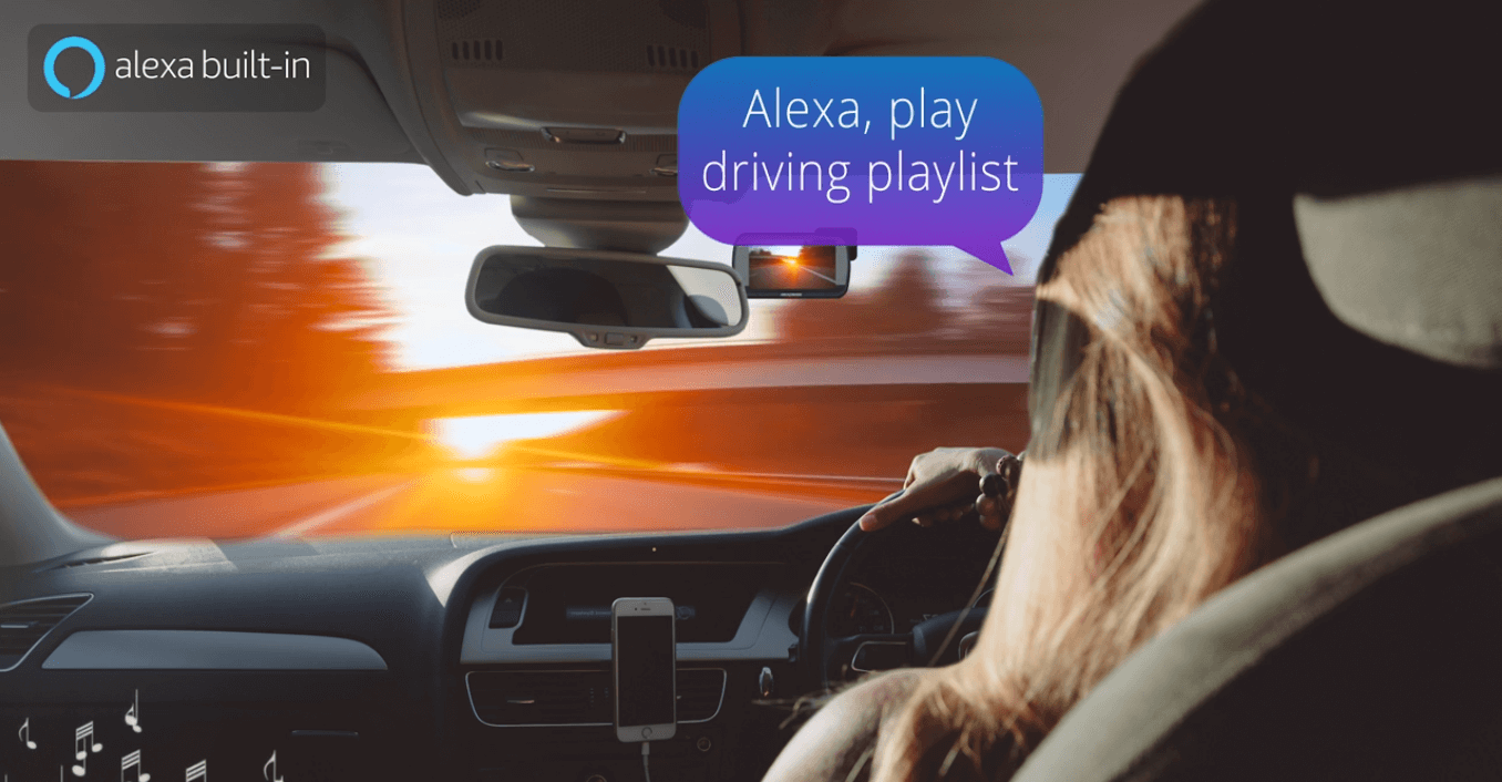 Nextbase Dash Cam with Alexa, voice control